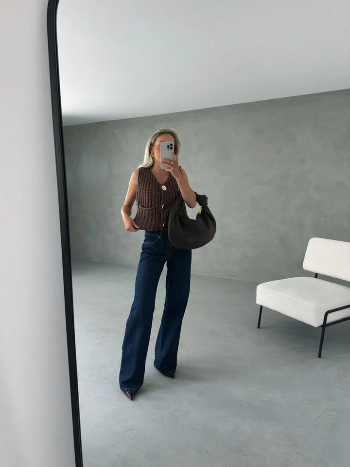 Kayla | Ribbed Knitted Top