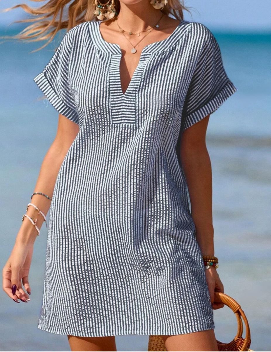 Resort Tunic Dress + Riviera Bag
