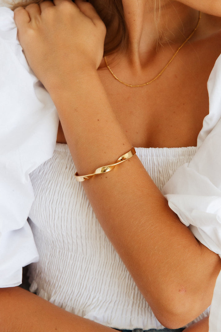 Adalyn | Gold Plated Bracelet