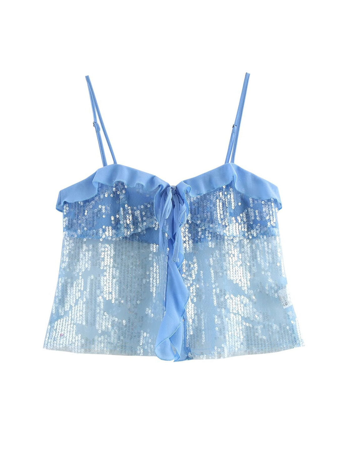 Clarissa | Sequin Halter Top