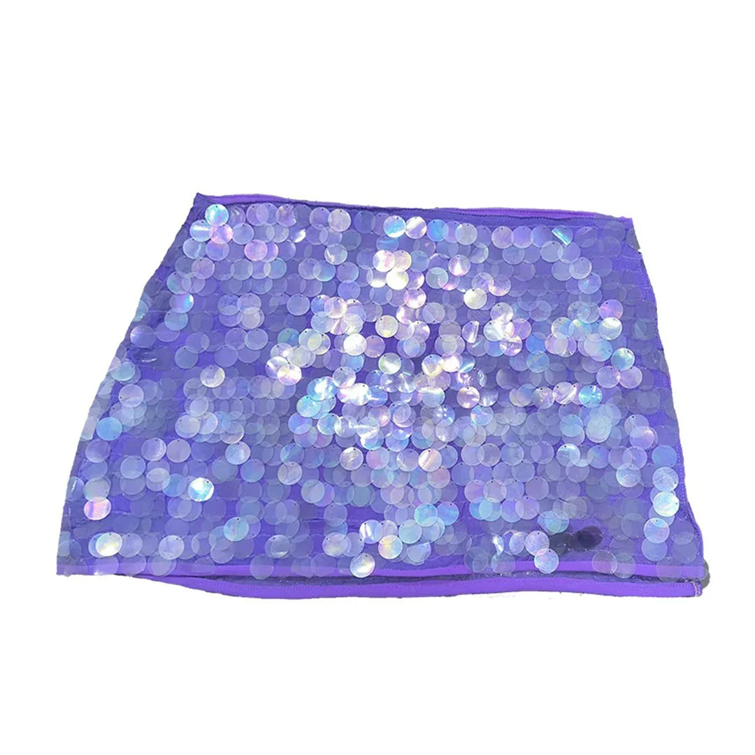 Hadassah | Glitter Sequin Mini Skirt
