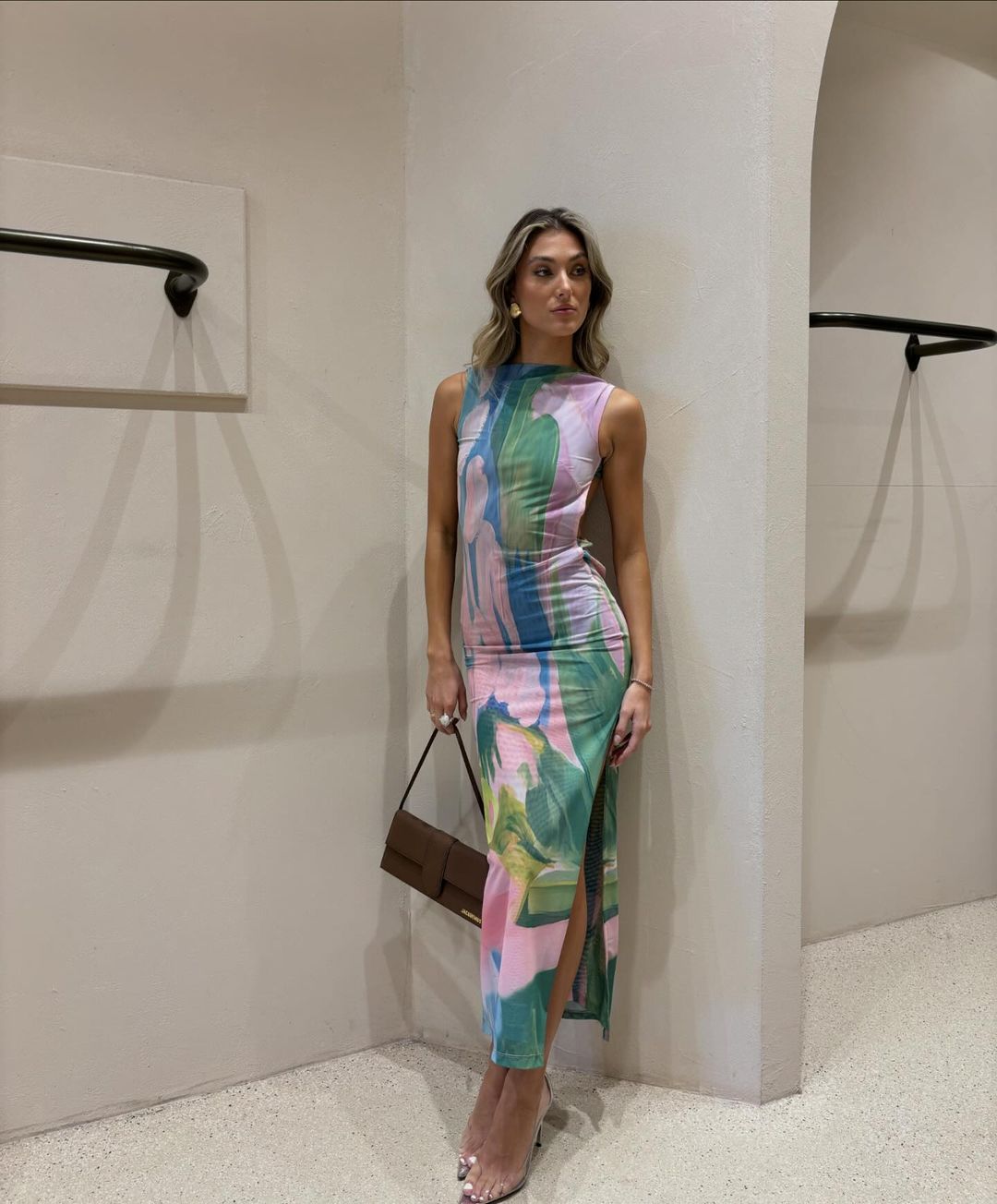 Nola | Pastel Maxi Dress