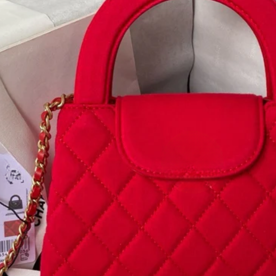 Bag Red Canvas Matlssé – Cnl Edition