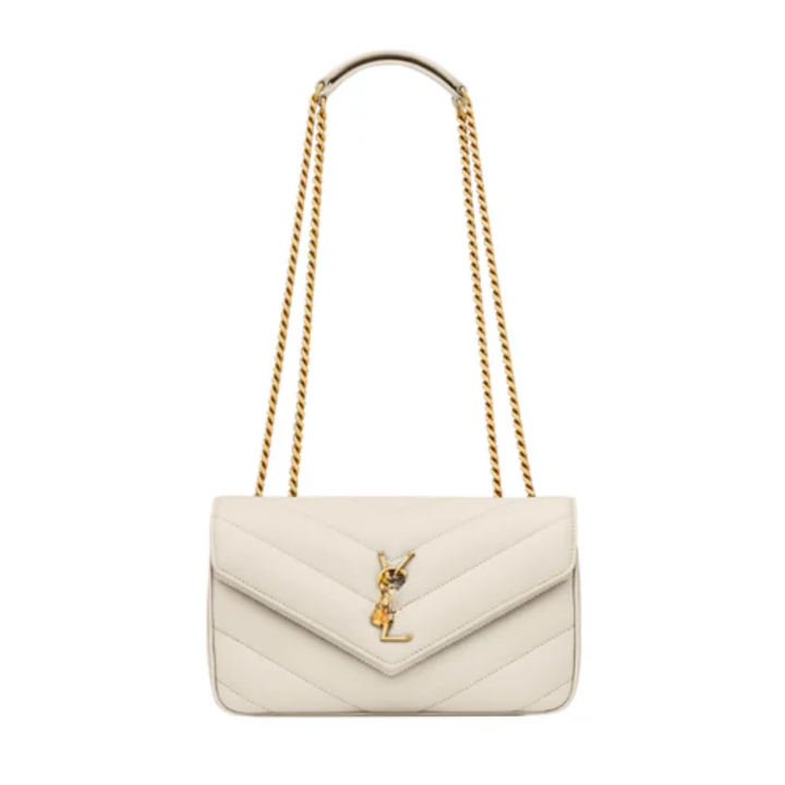 Bag  Small Matelassé Lambskin White – SL