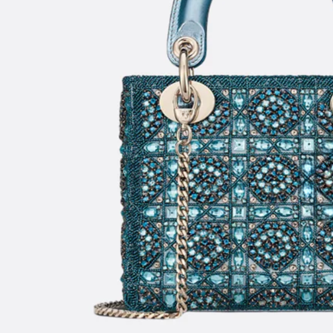 Mini Lady Bag With Pearls