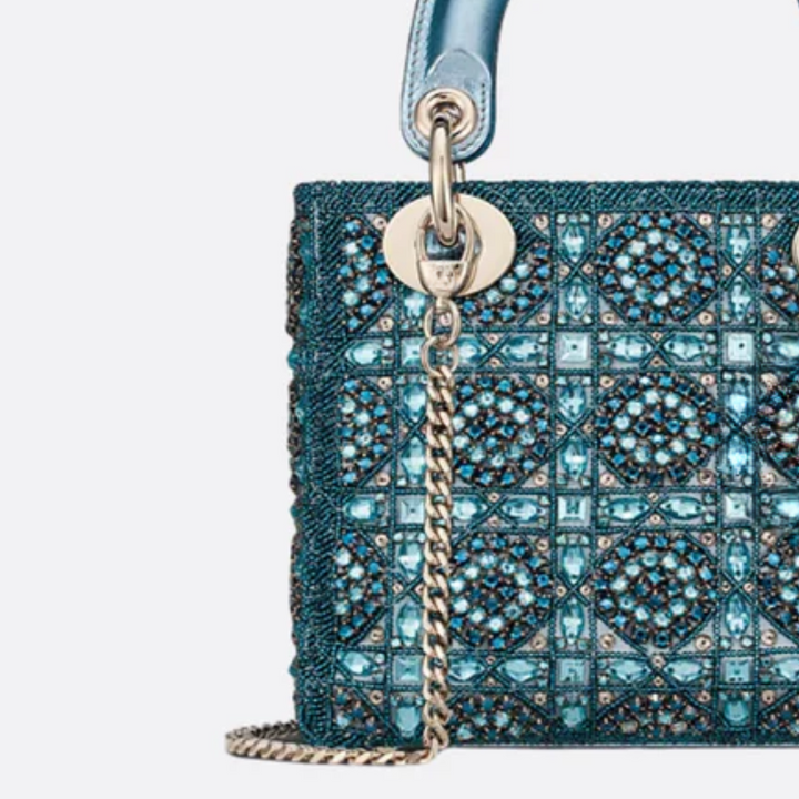 Mini Lady Bag With Pearls