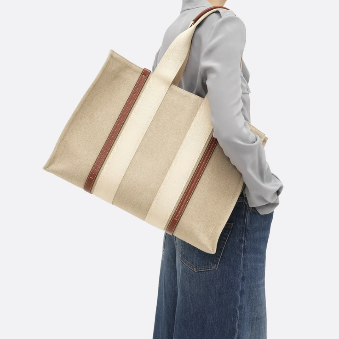 Bag Large Wdy in Linen – Chl